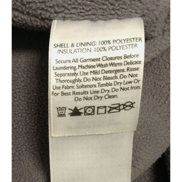 Eddie Bauer Chore Jacket Men L Tan Fleece Lined Insulated Barn Work Outdoor Warm - Picture 13 of 13